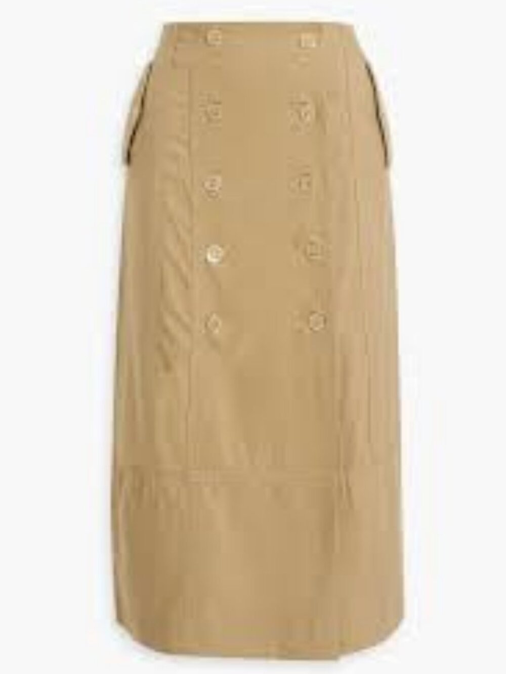 5-NWOT FARM RIO DOUBLE BREASTED MIDI SKIRT SIZE L